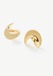 Squiggle Wavy Stud Earrings