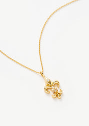 Fleur-de-Lis Pendant Necklace