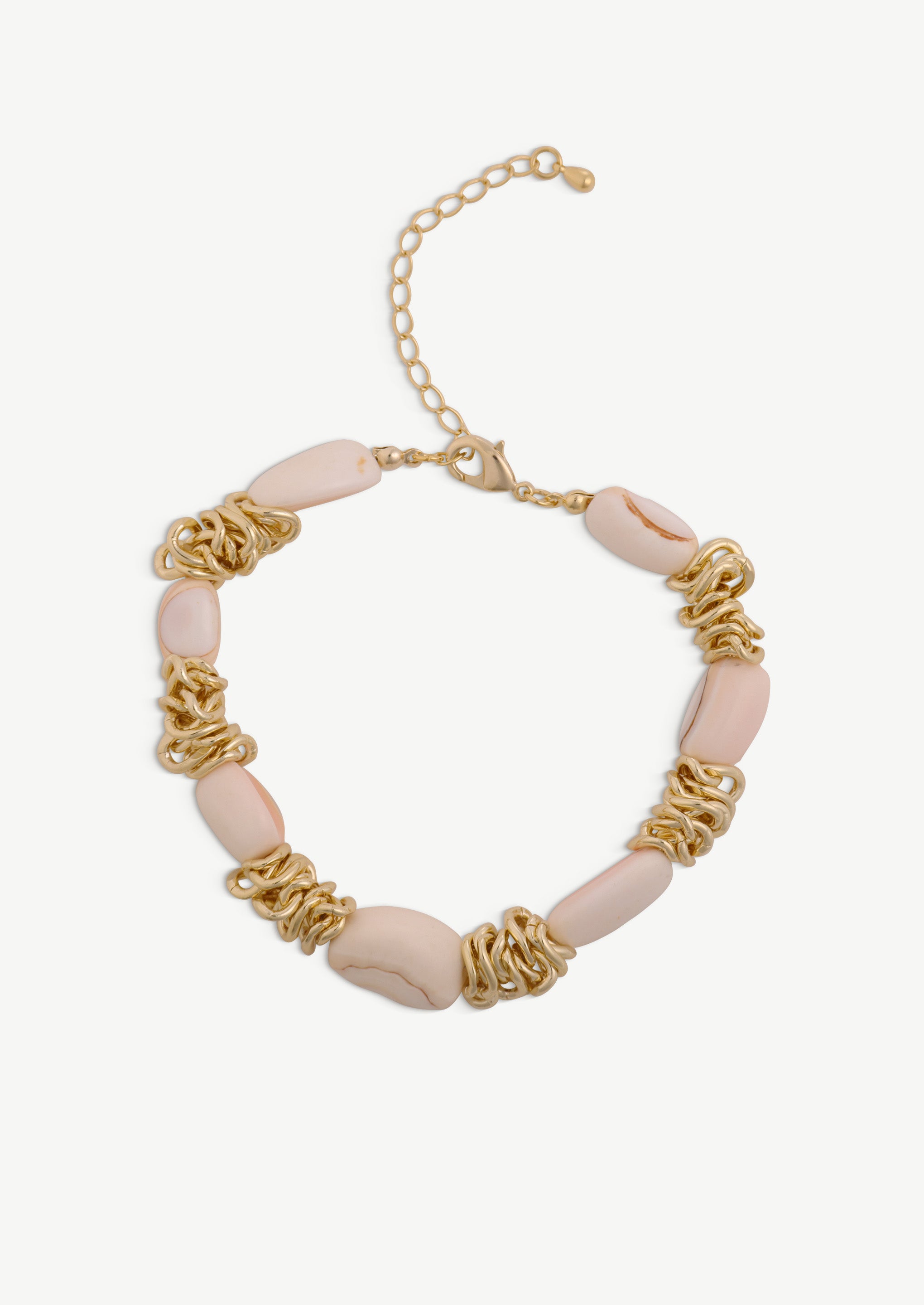 Gold Link Shell Bracelet