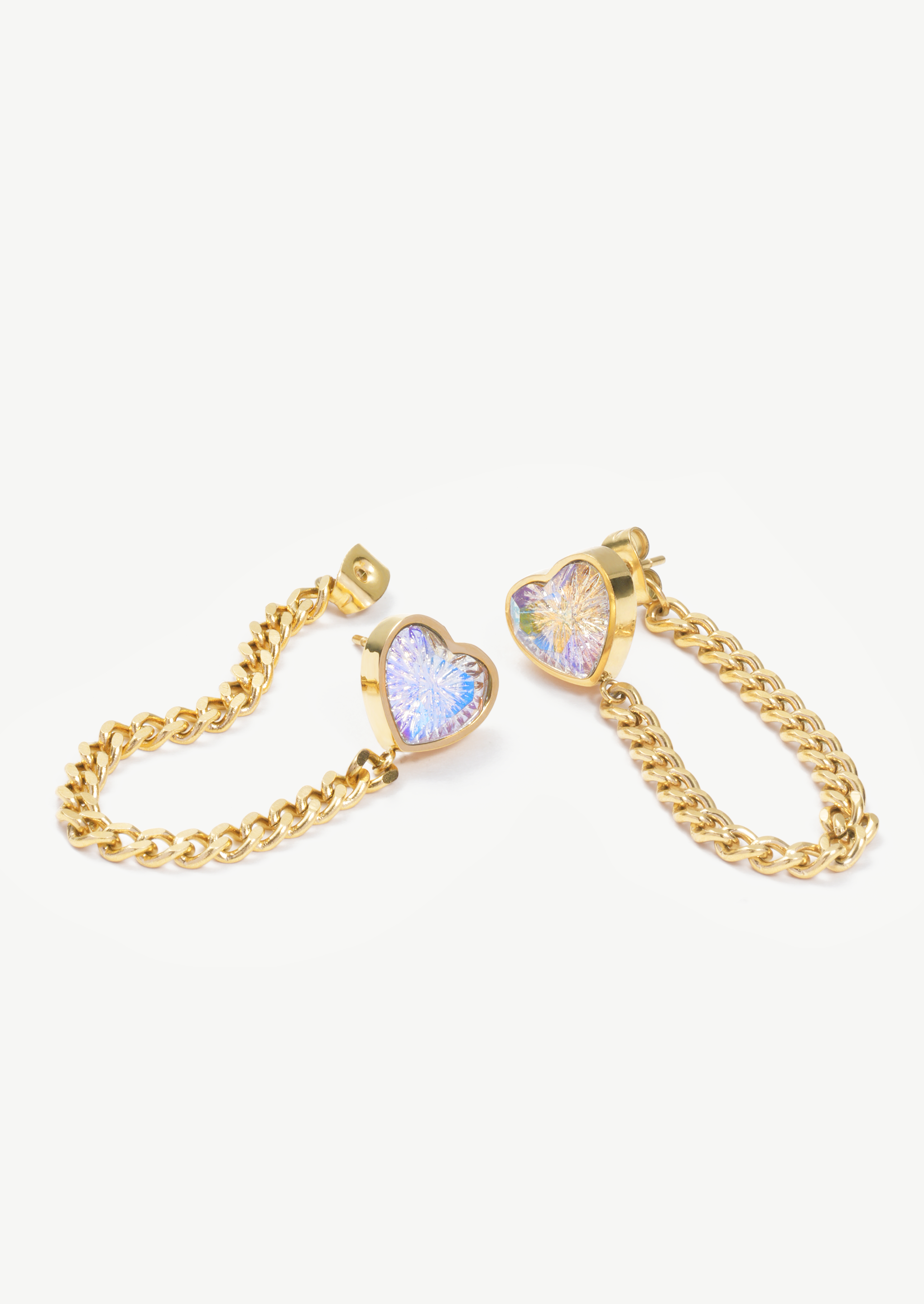 Heart Drop Earrings