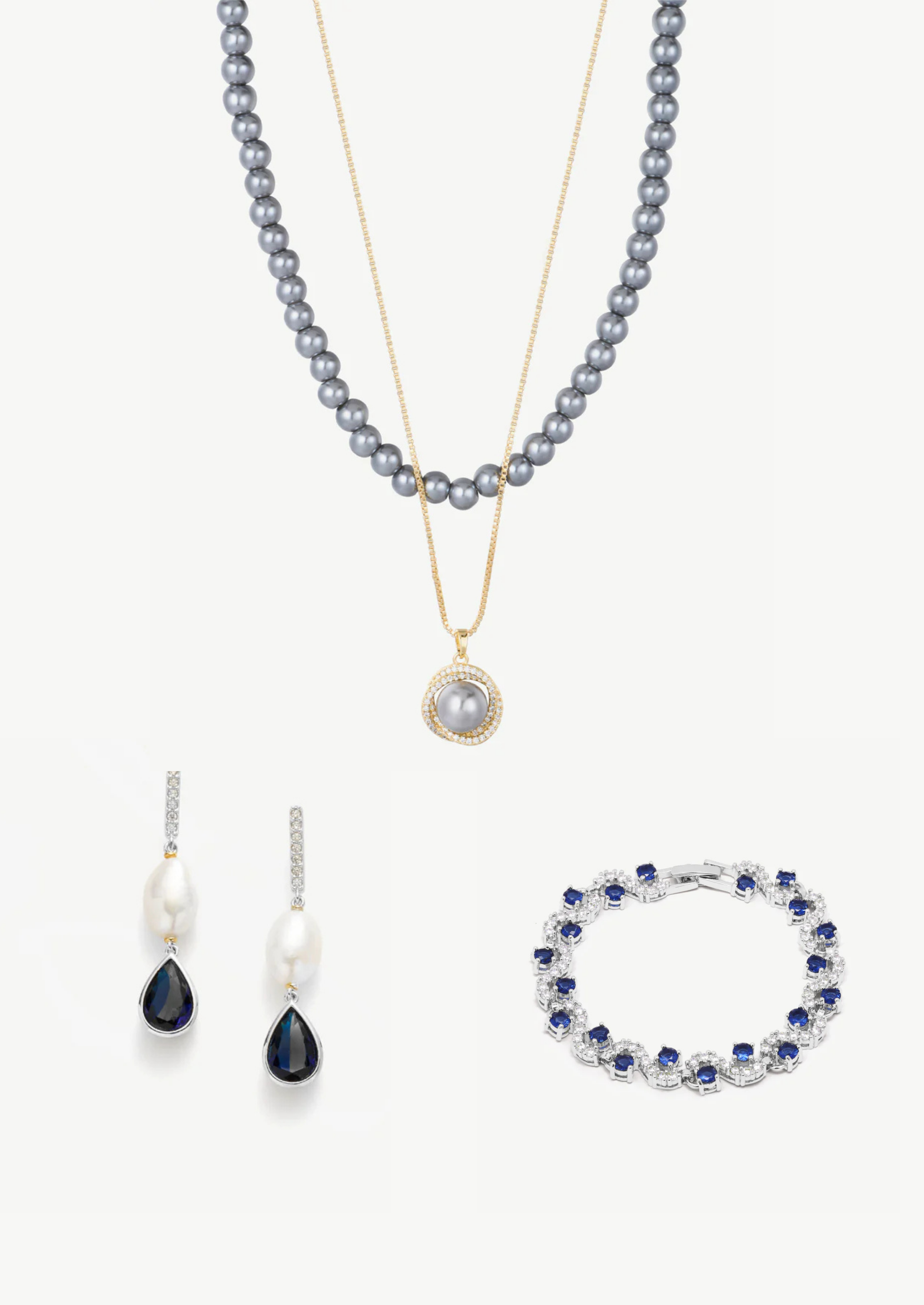 Celestial Blue Jewelry Set