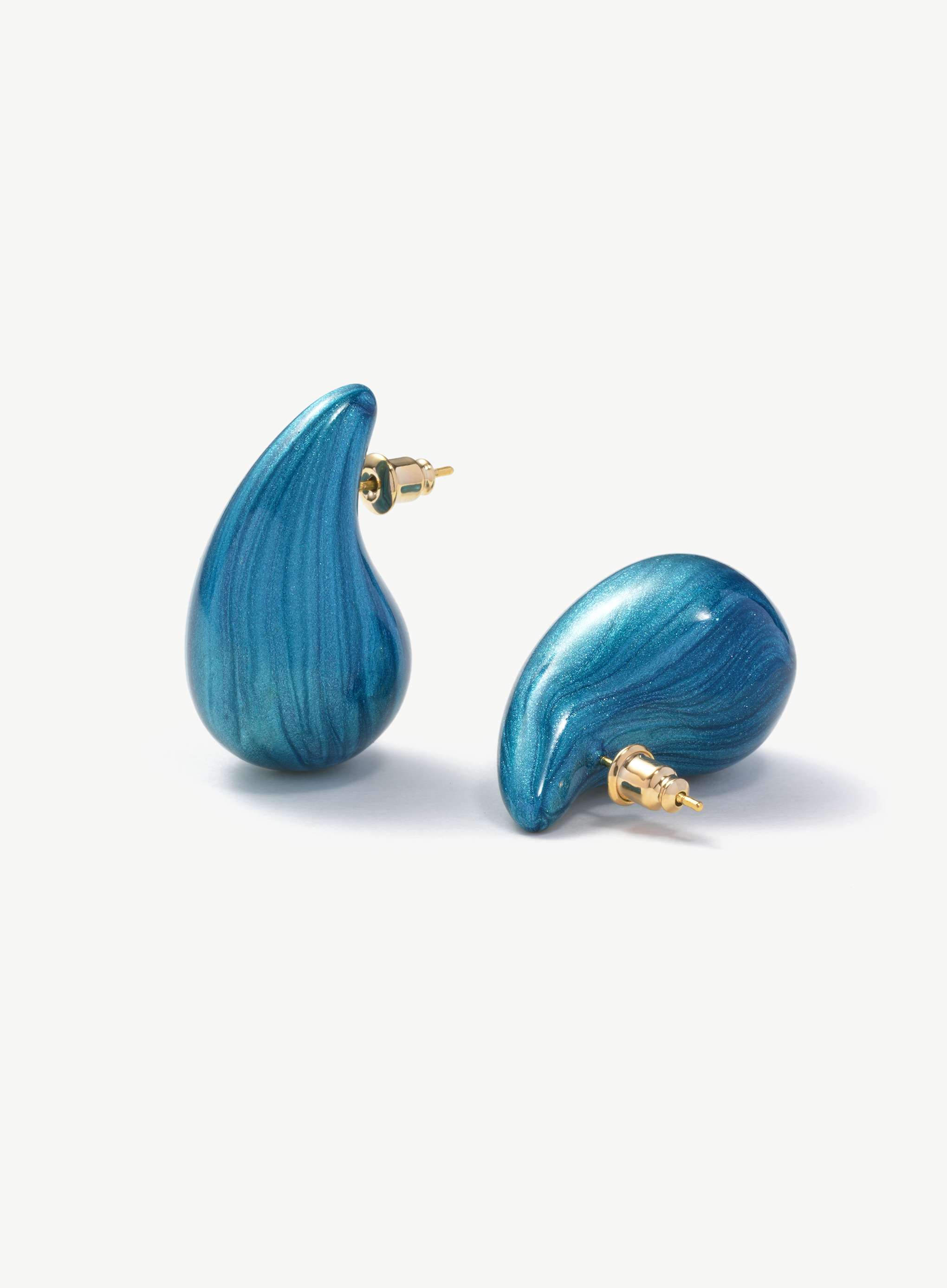 Drip Enamel Stud Earrings
