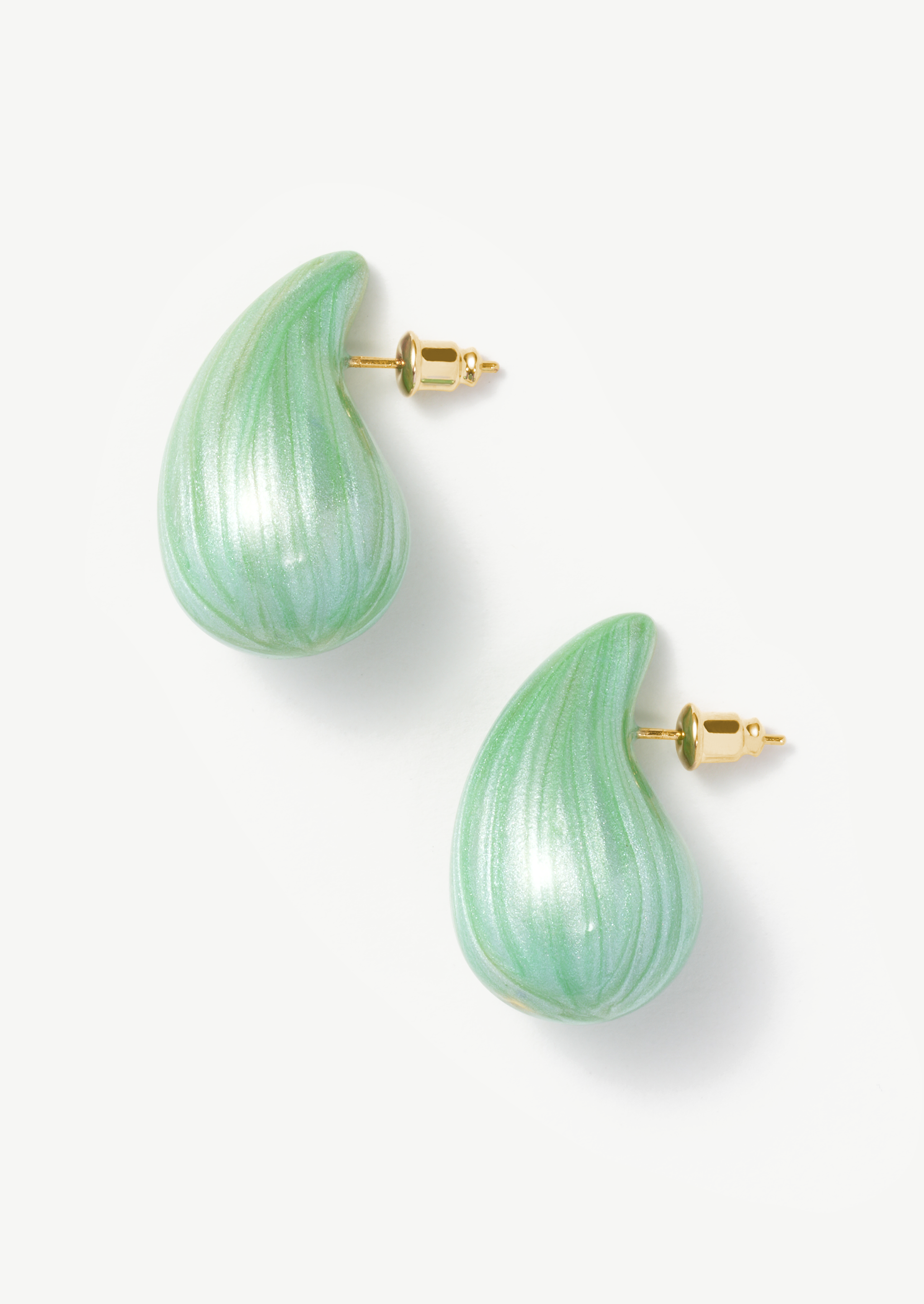 Drip Enamel Stud Earrings