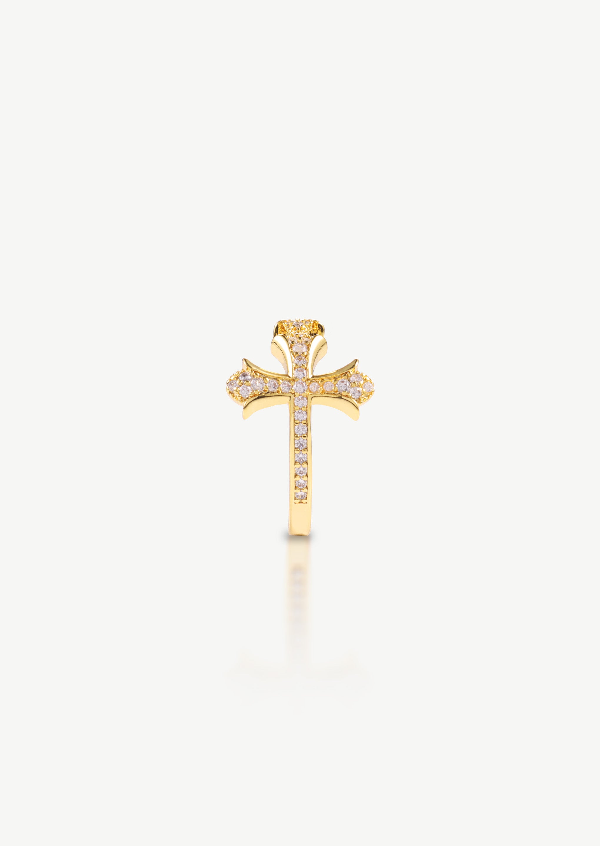 Pave Cross Ring