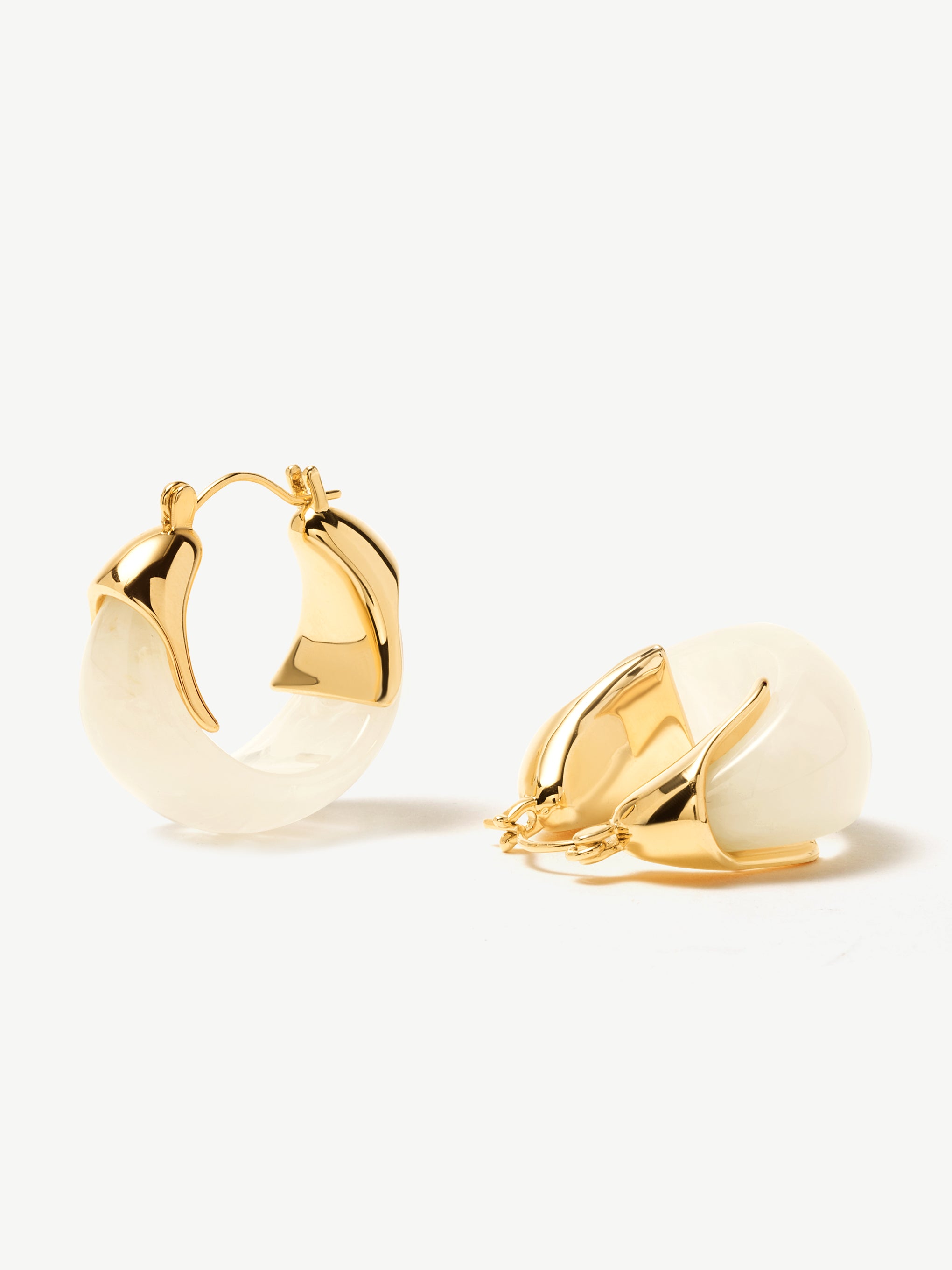 Sculptural Hoop Earrings