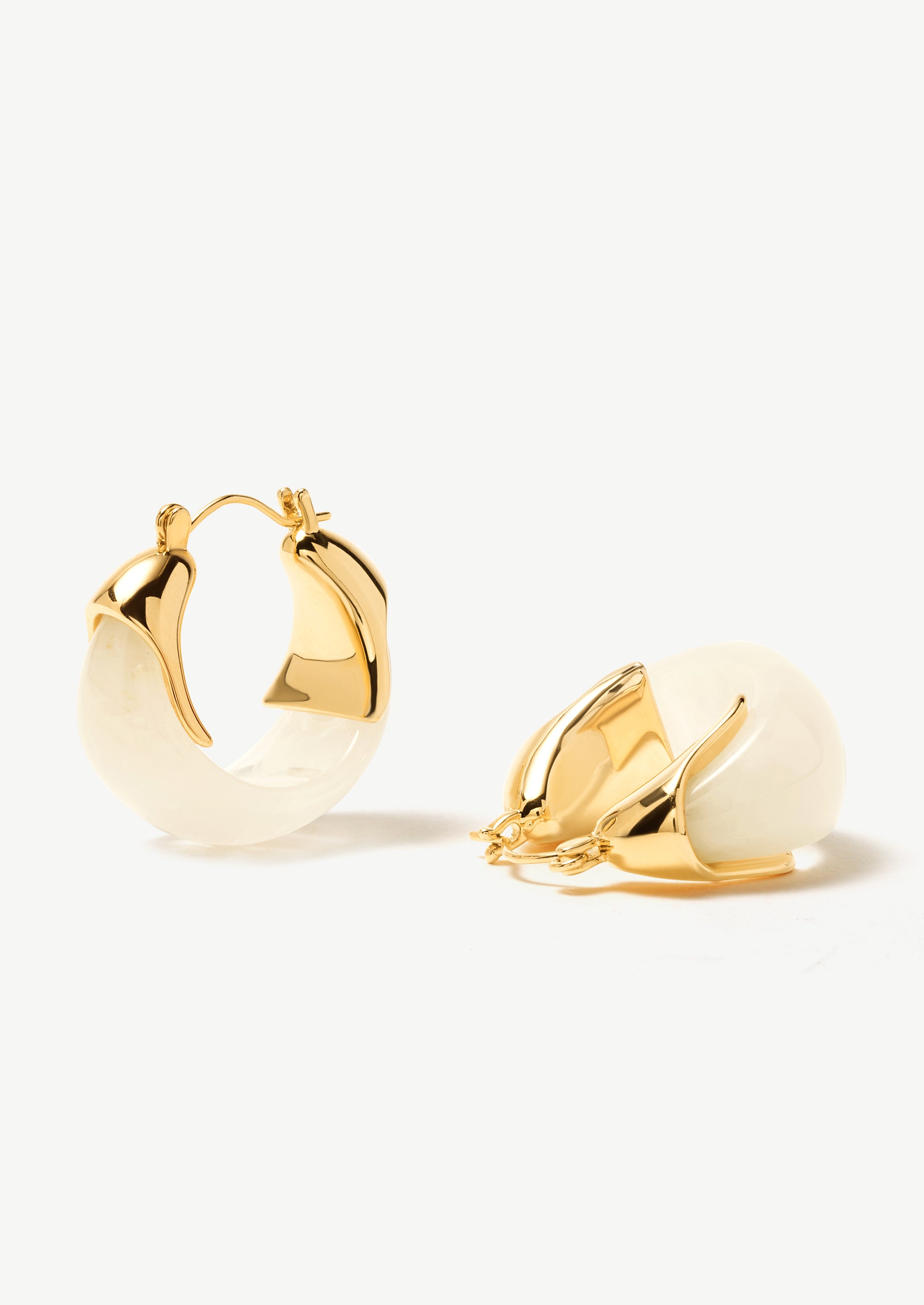 Sculptural Hoop Earrings