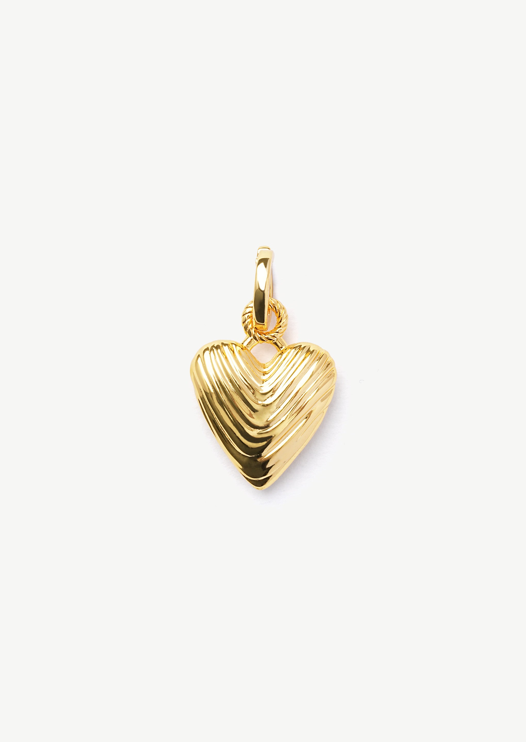 Ripple Heart Pendant