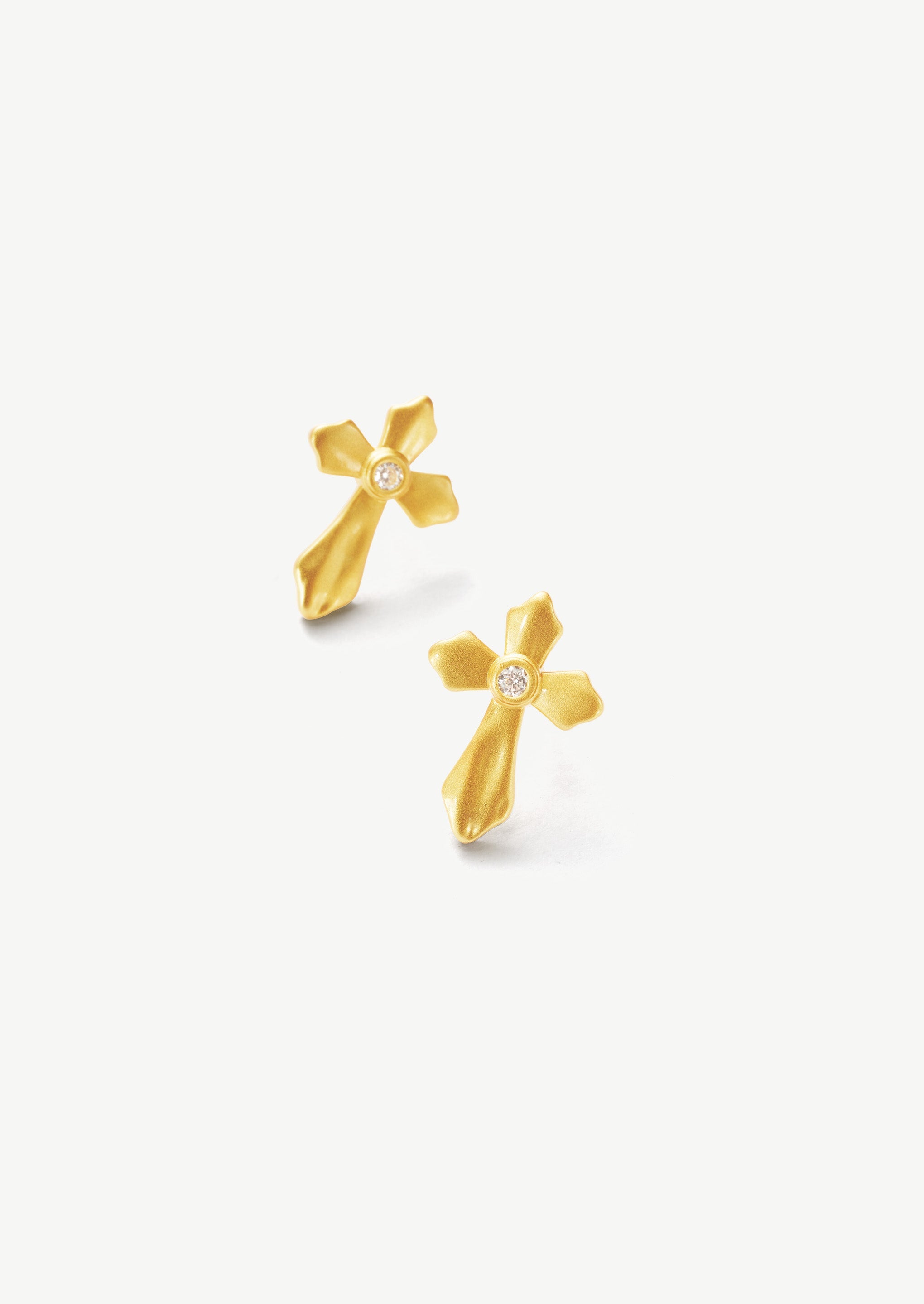 Cross Stud Earrings