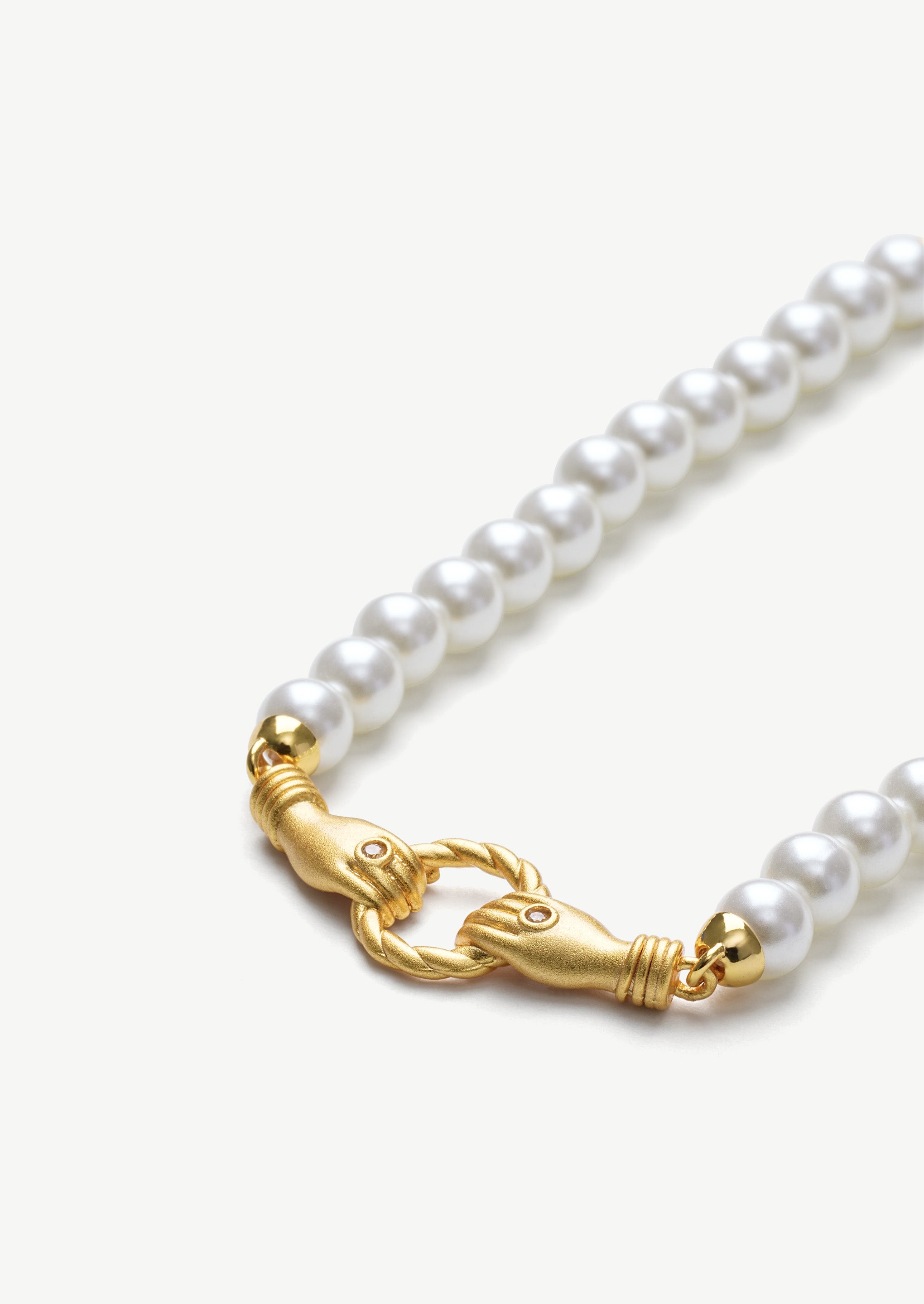 Hands Pearl Bracelet