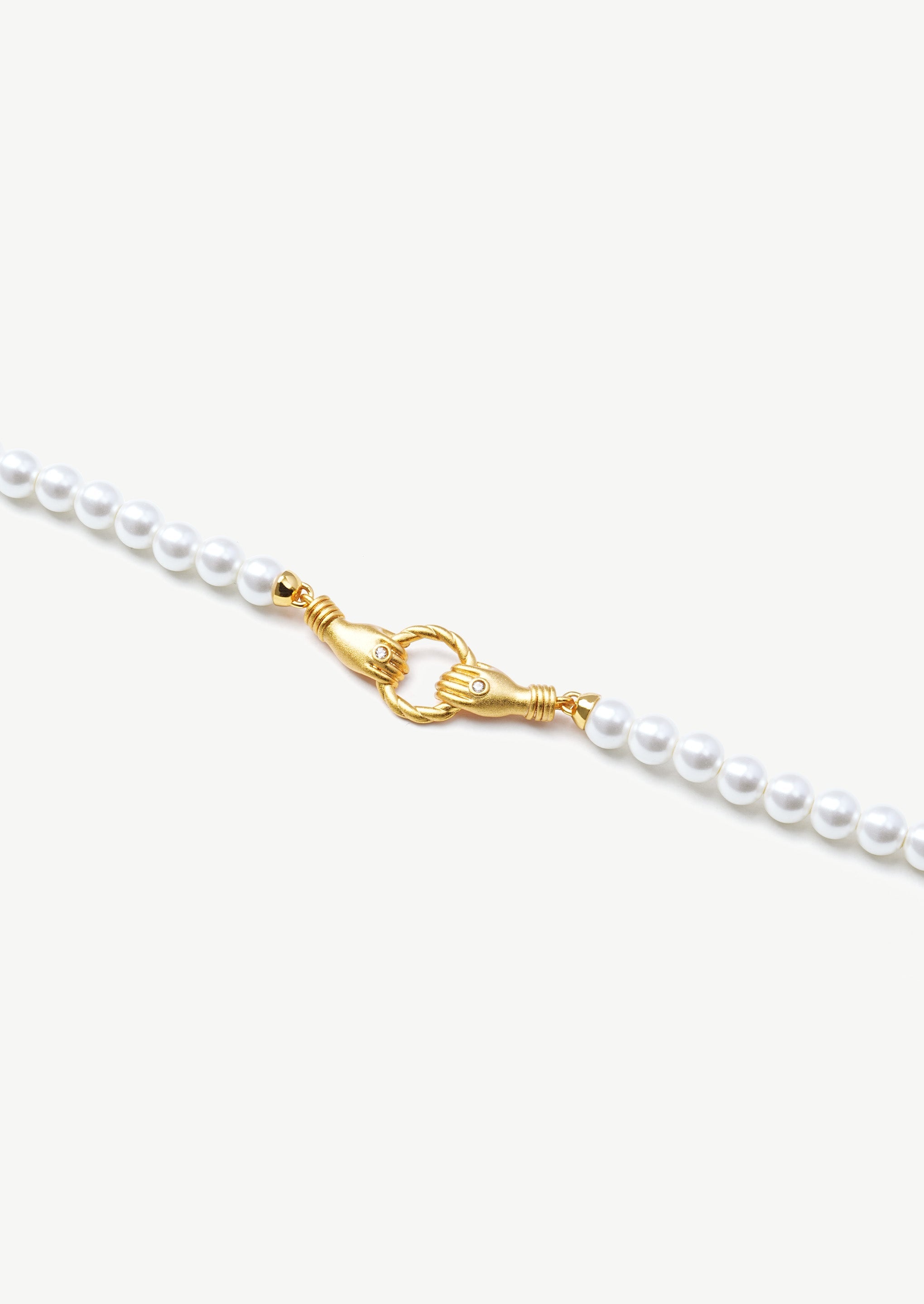 Hands Pearl Bracelet