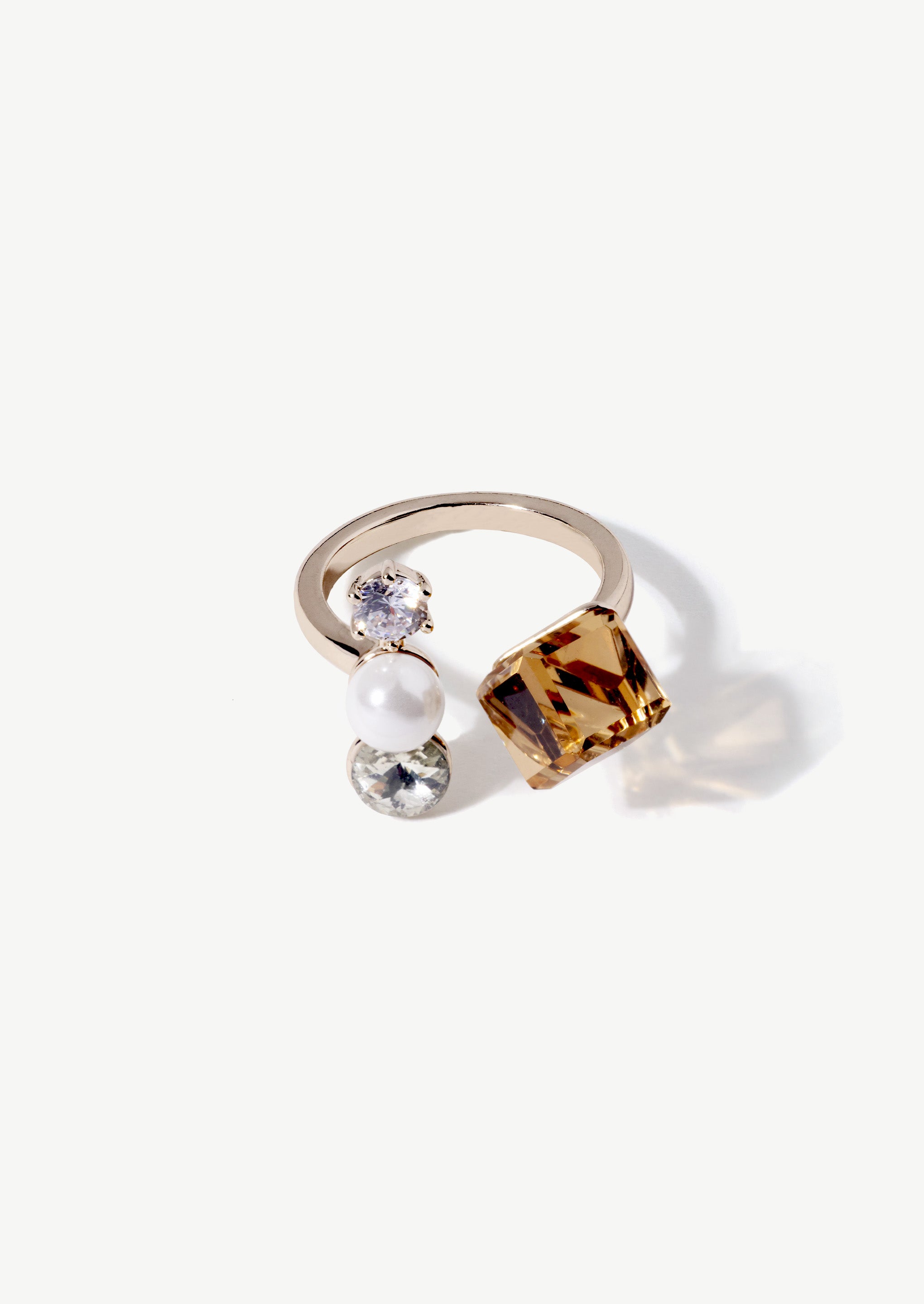 Coffee Cube Ring