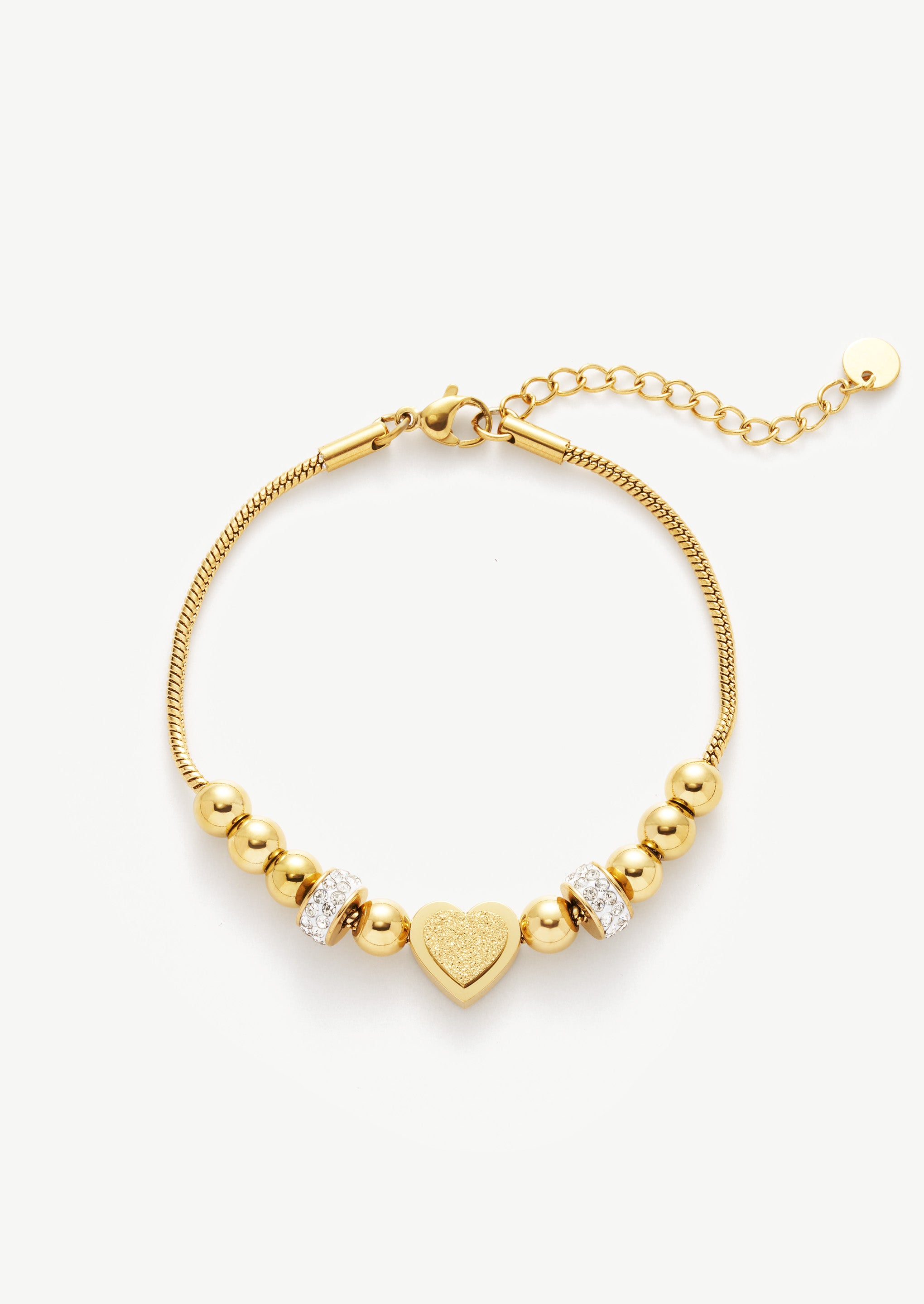 Heart Beaded Bracelet