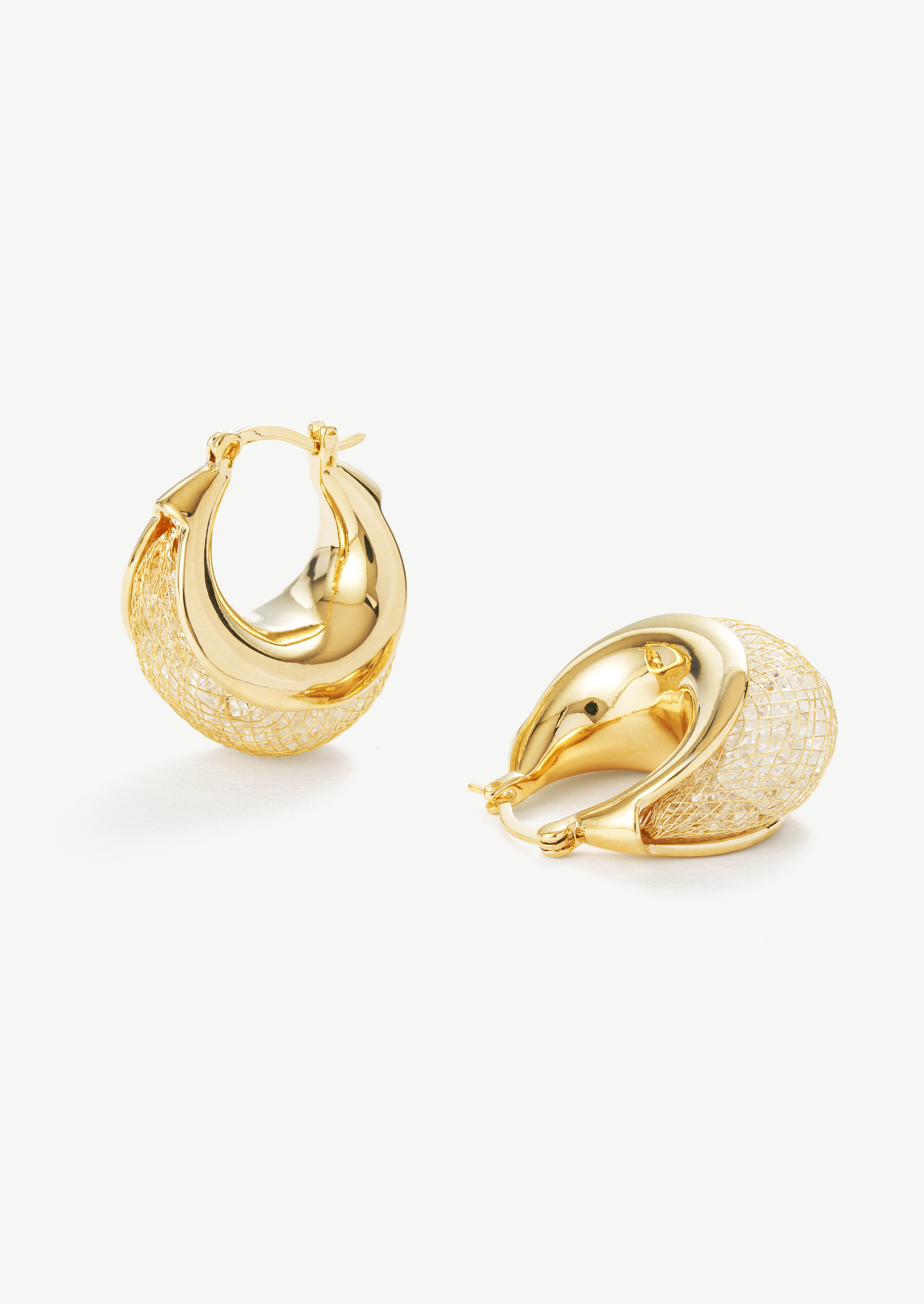 Sculptural Hoop Earrings