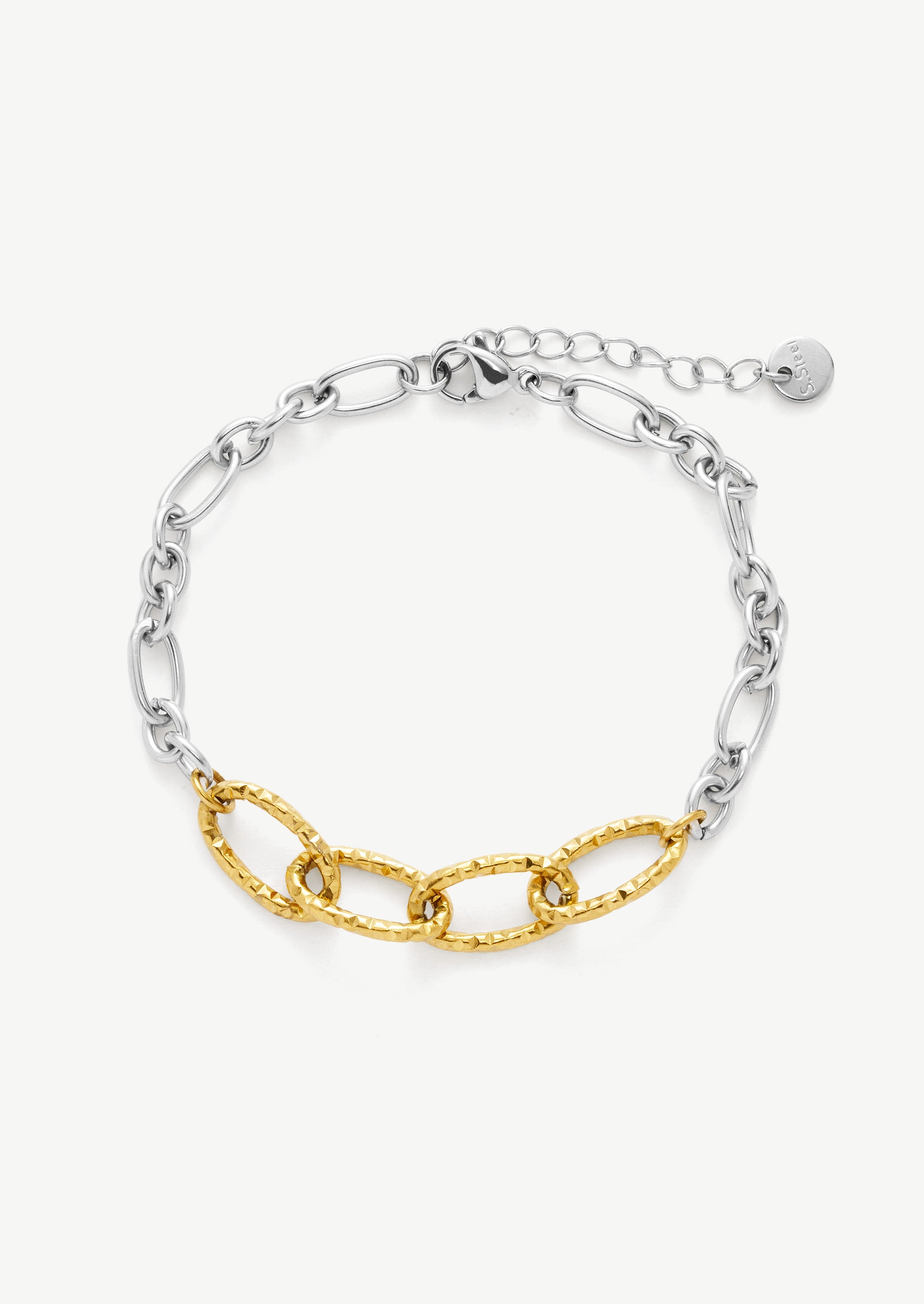 Duet Link Chain Bracelet