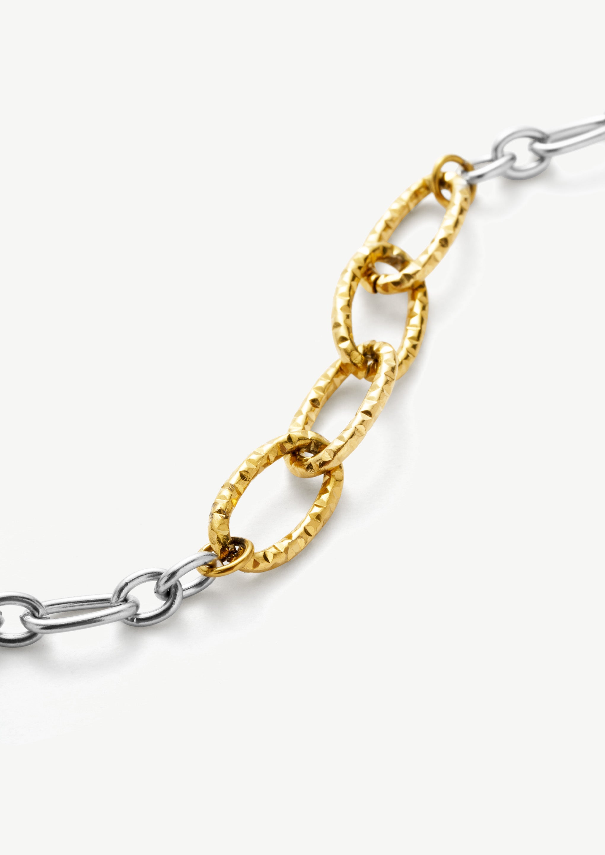 Duet Link Chain Bracelet