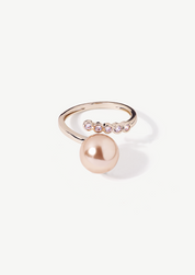 Pavé Pearl Ring