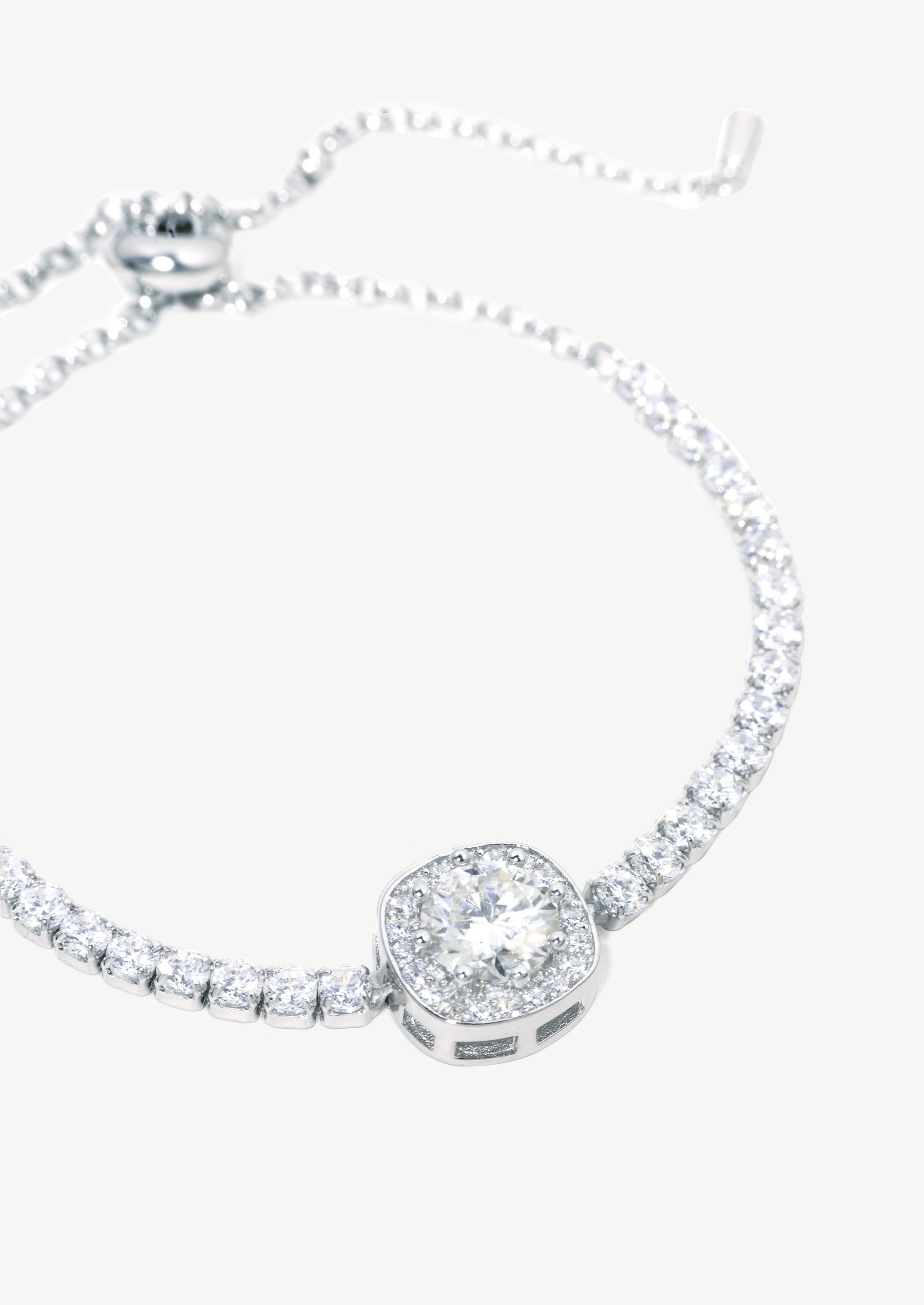 Square Tennis Bracelet