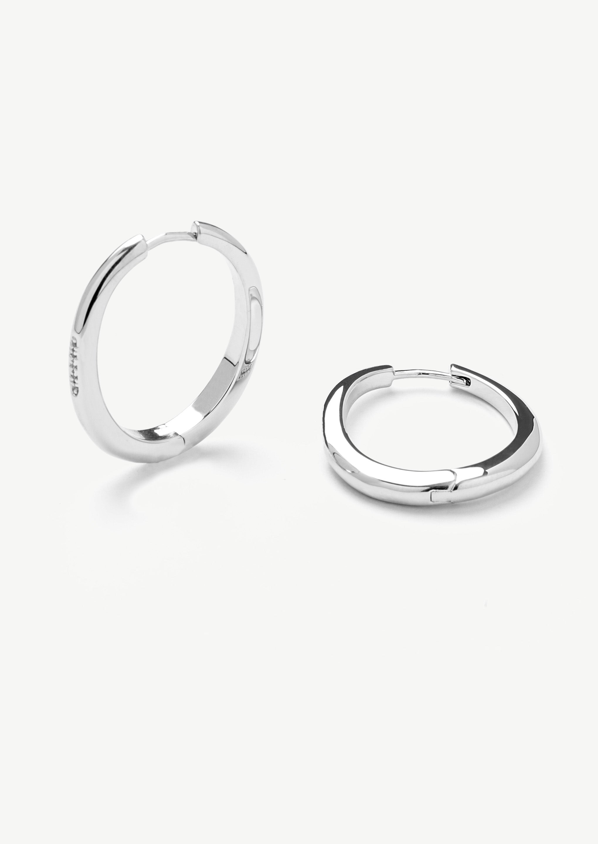 Tunnel Hoop Earrings