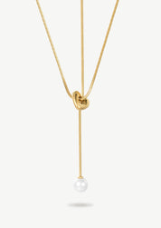 Heart Pearl Necklace