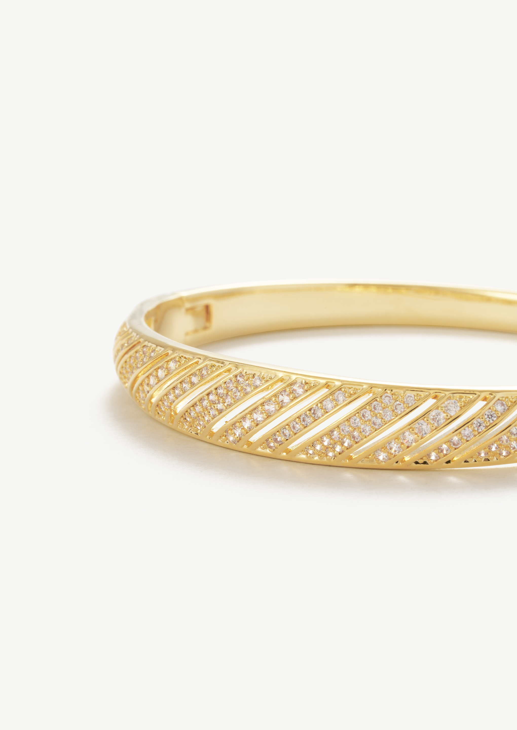 Feather Bangle Bracelet