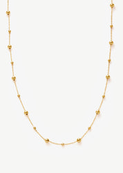 Gold Beaded Necklace