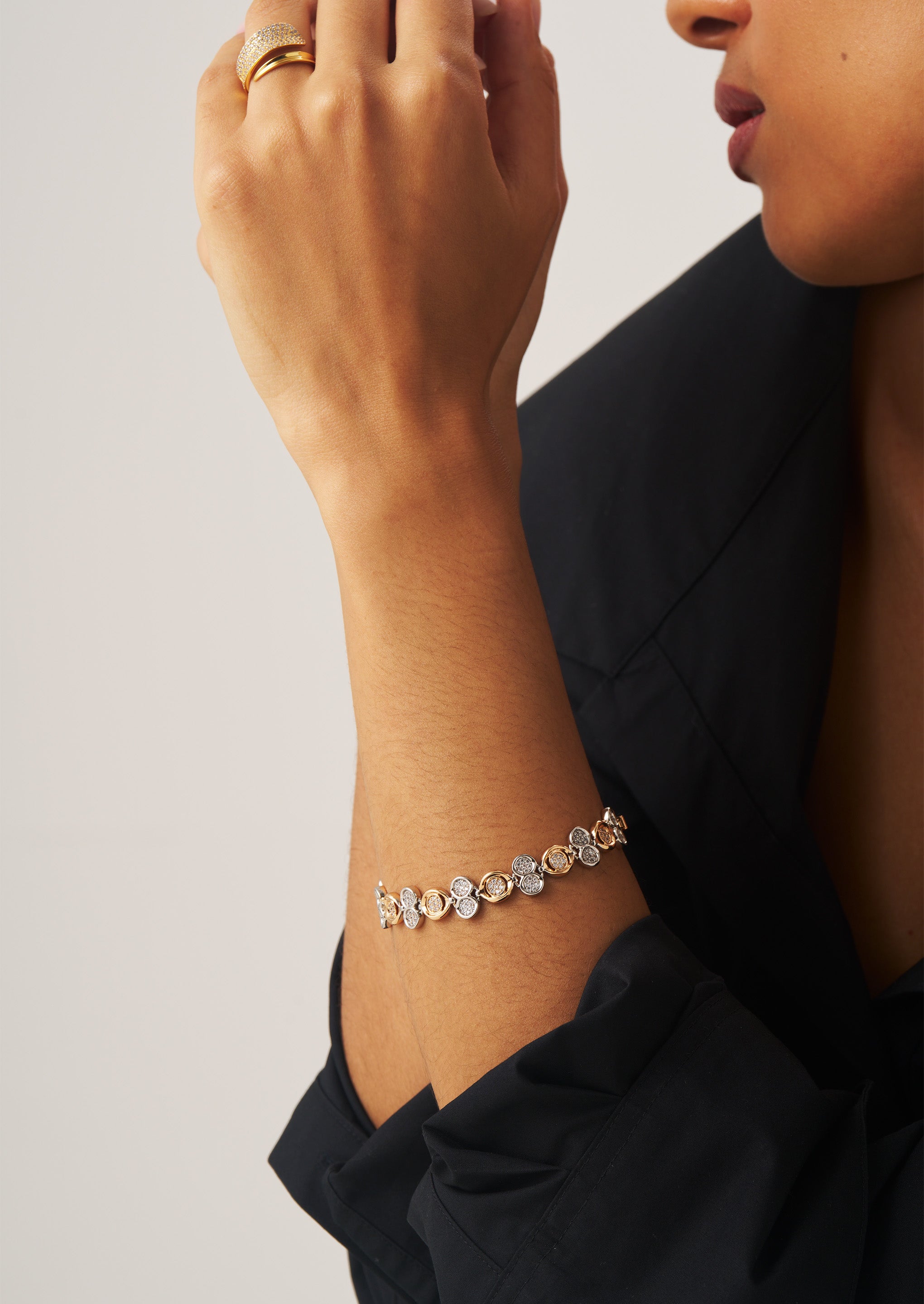 Mixed Bubble Bracelet