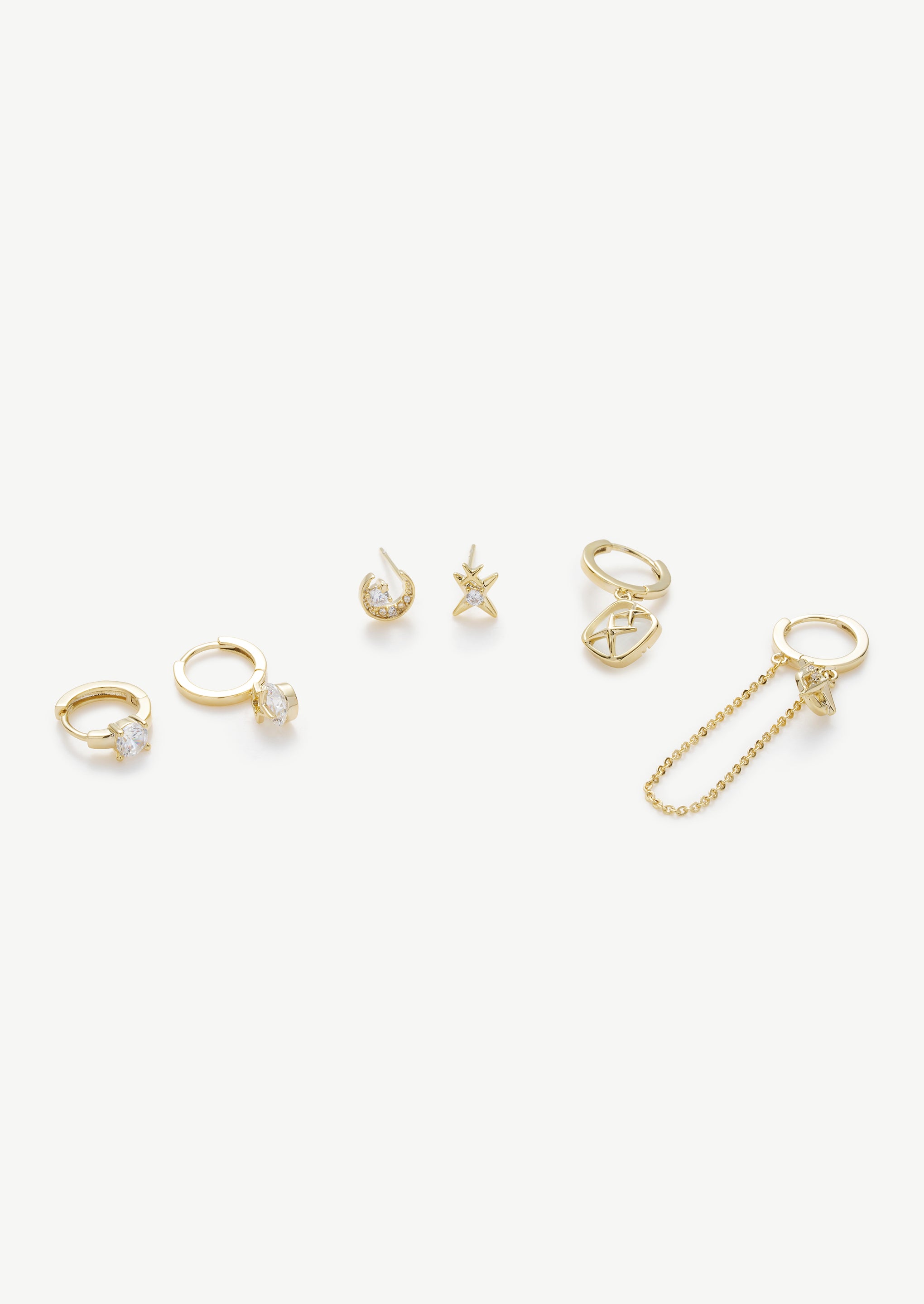 Starry Night Earrings Set