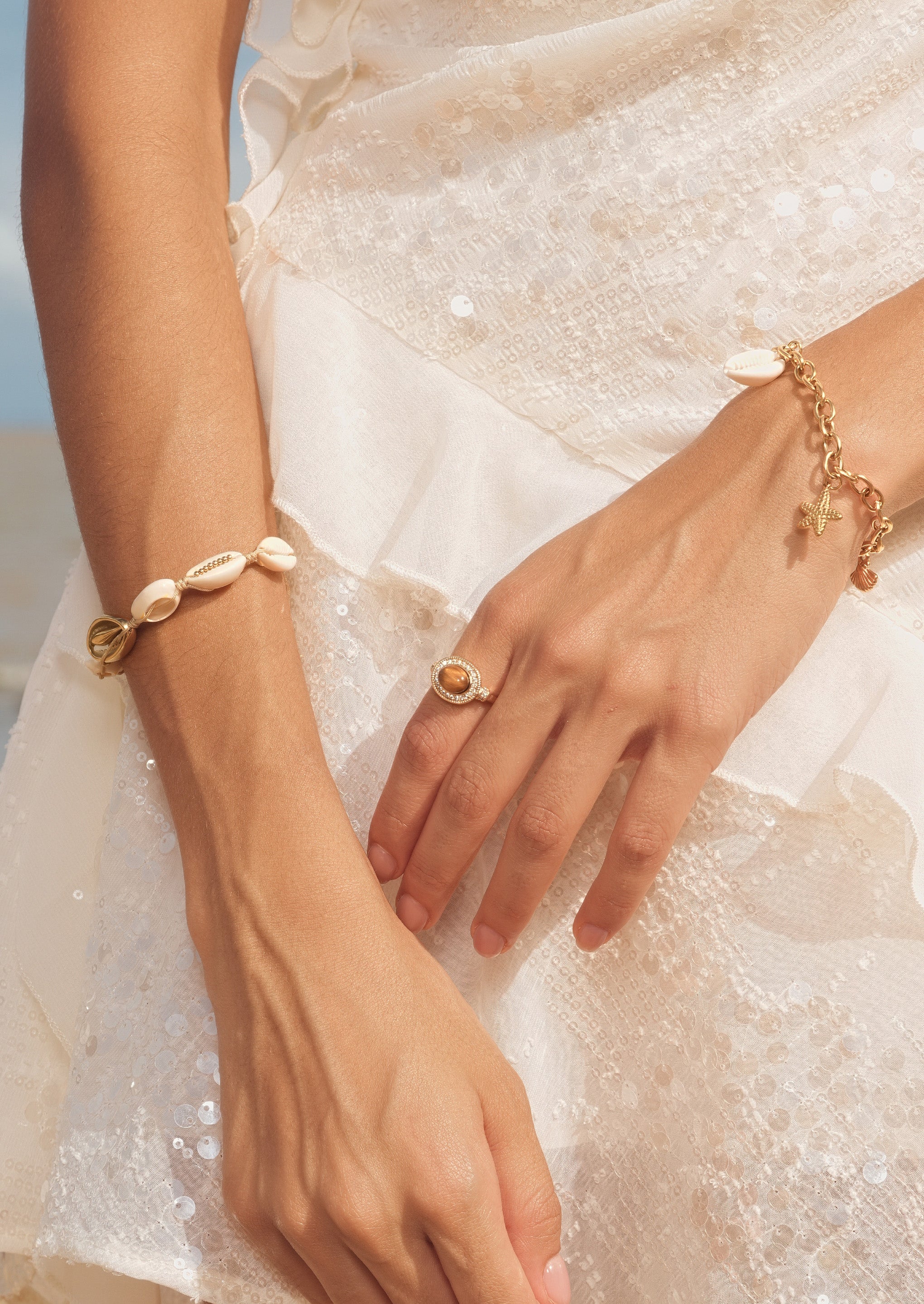 Coastal Shell Bracelet