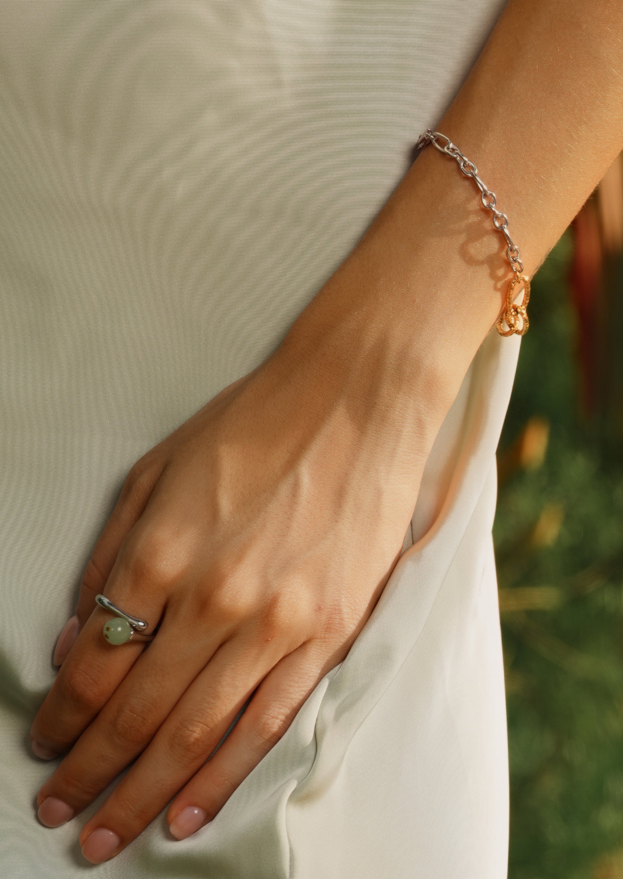 Duet Link Chain Bracelet