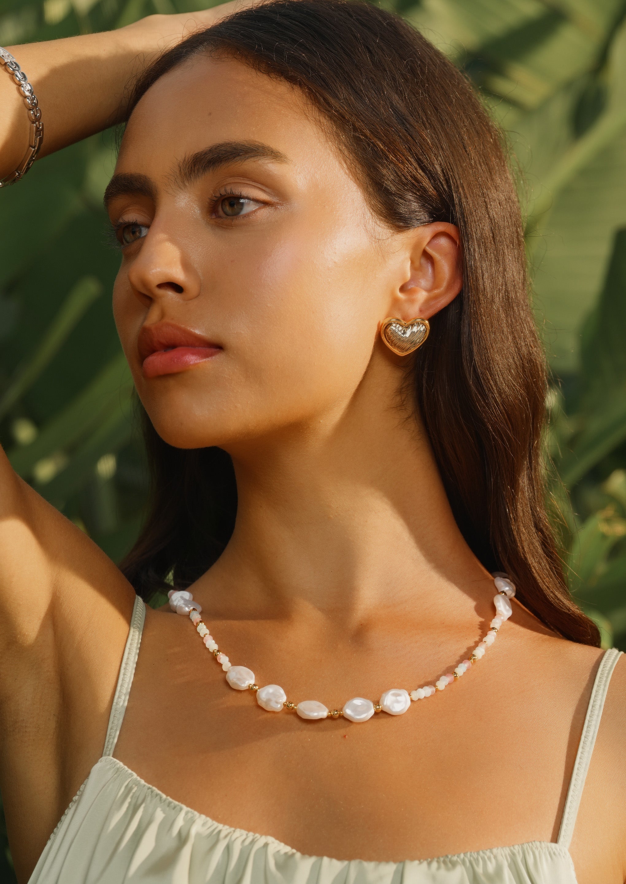 Pearl Beaded Necklace