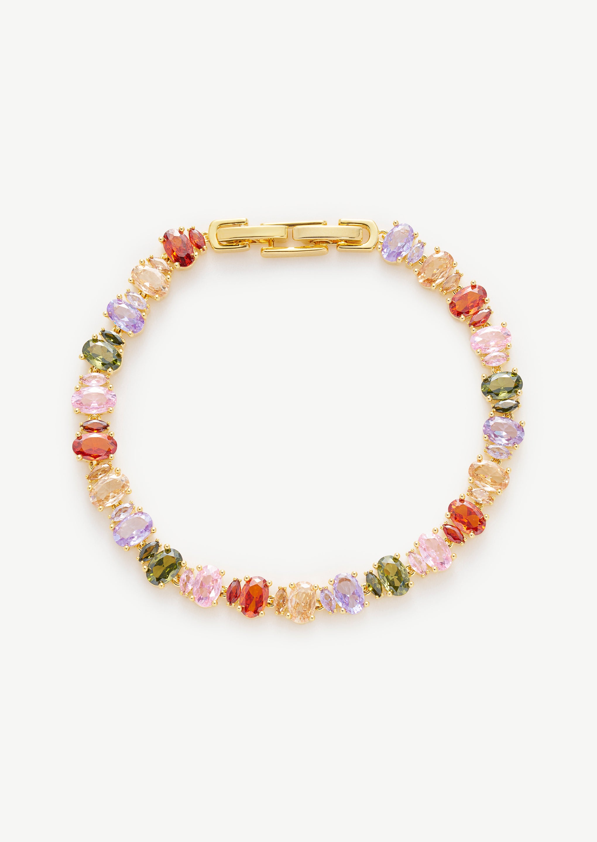 Rainbow Gemstone Bracelet