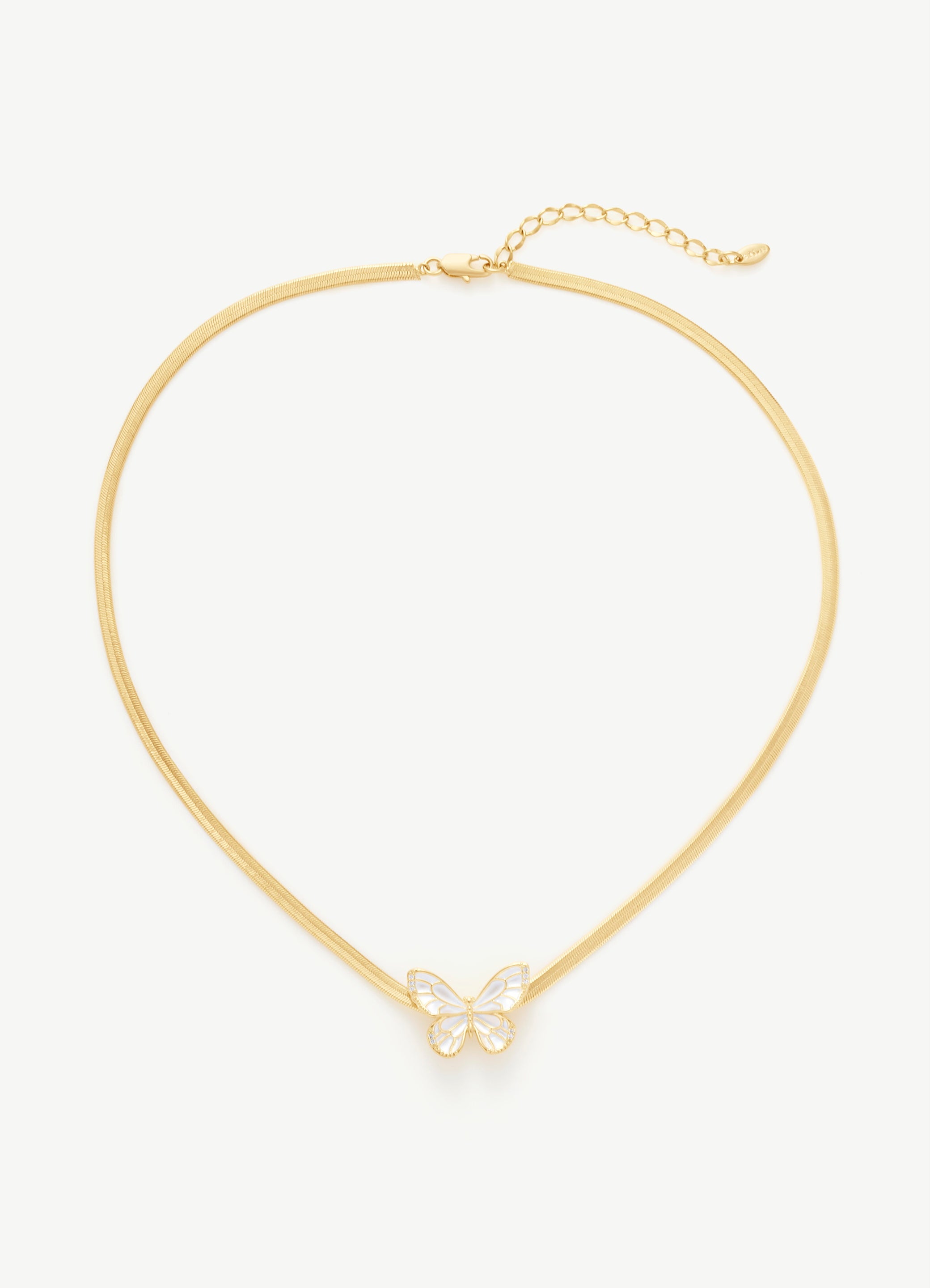 Butterfly Pendant Necklace