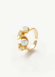 Petal Pearl Ring