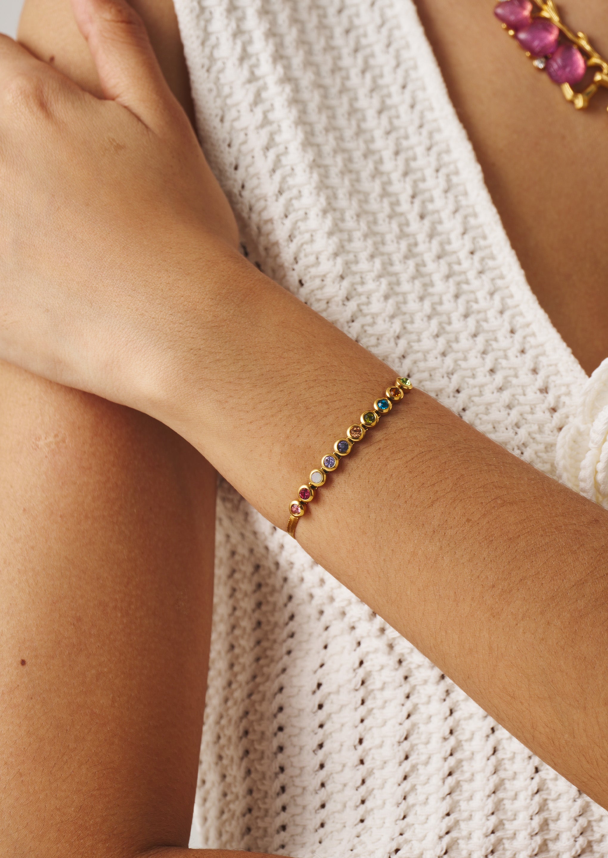 Rainbow Bubbles Bracelet