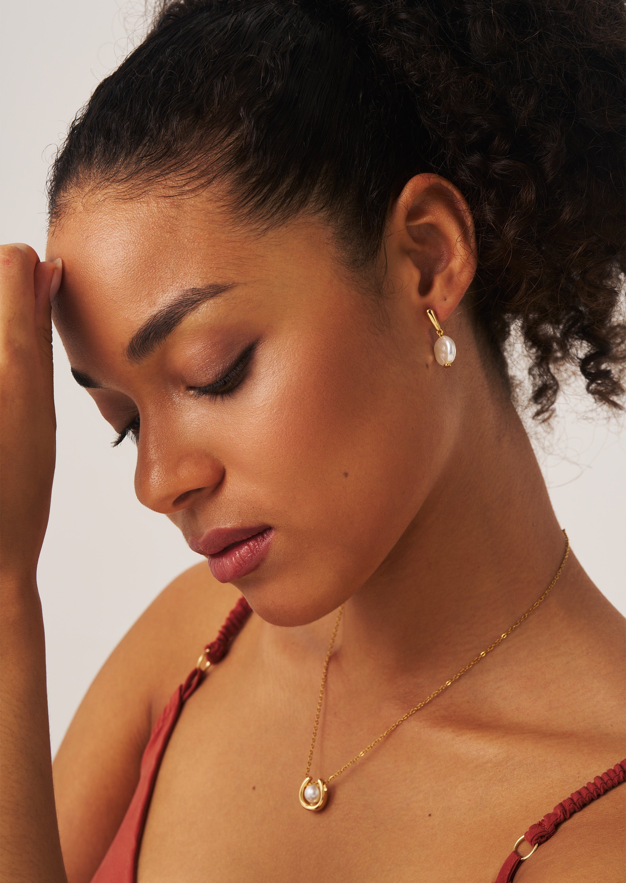 Pearl Drop Earrings