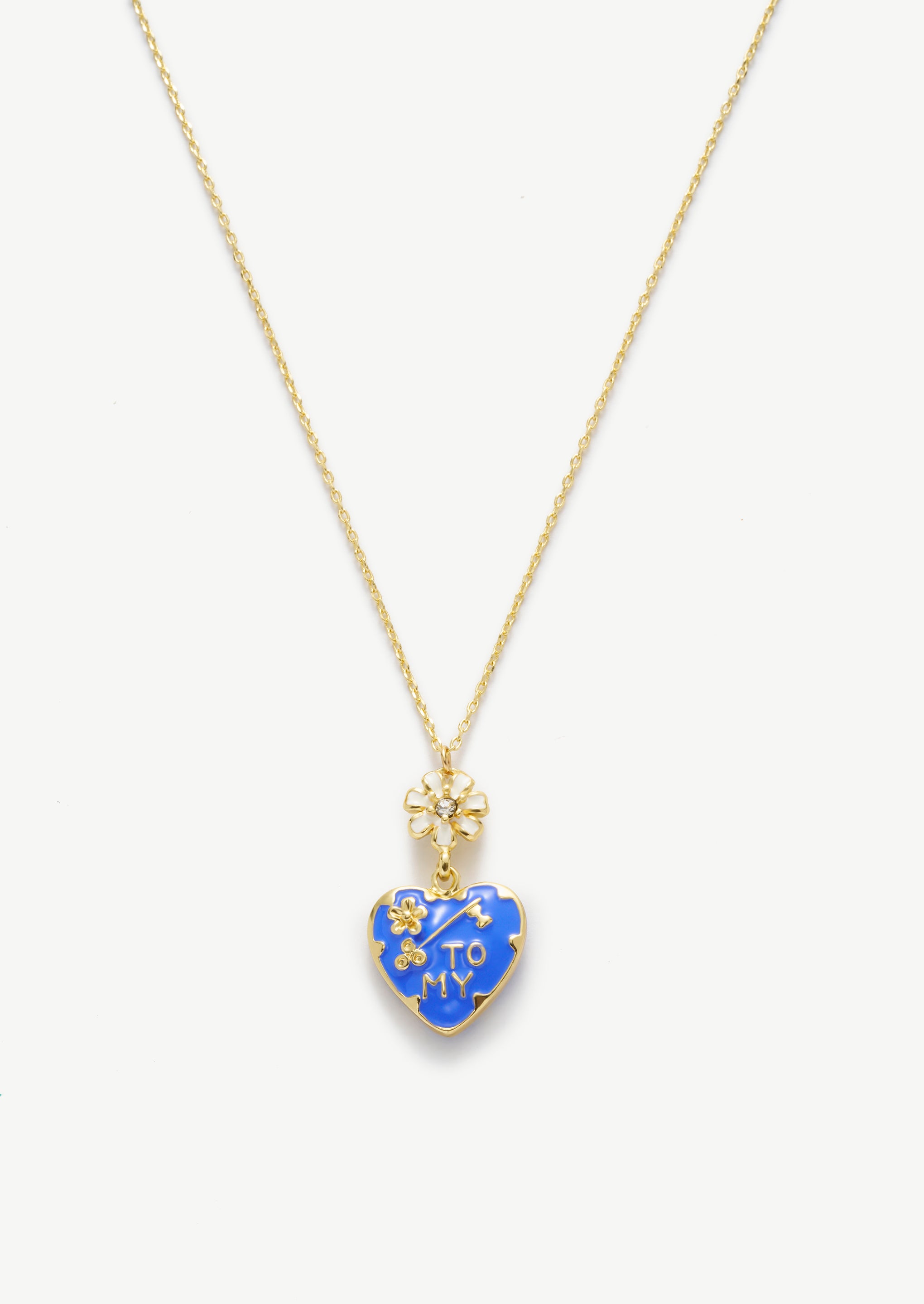Charming Heart Pendant Necklace