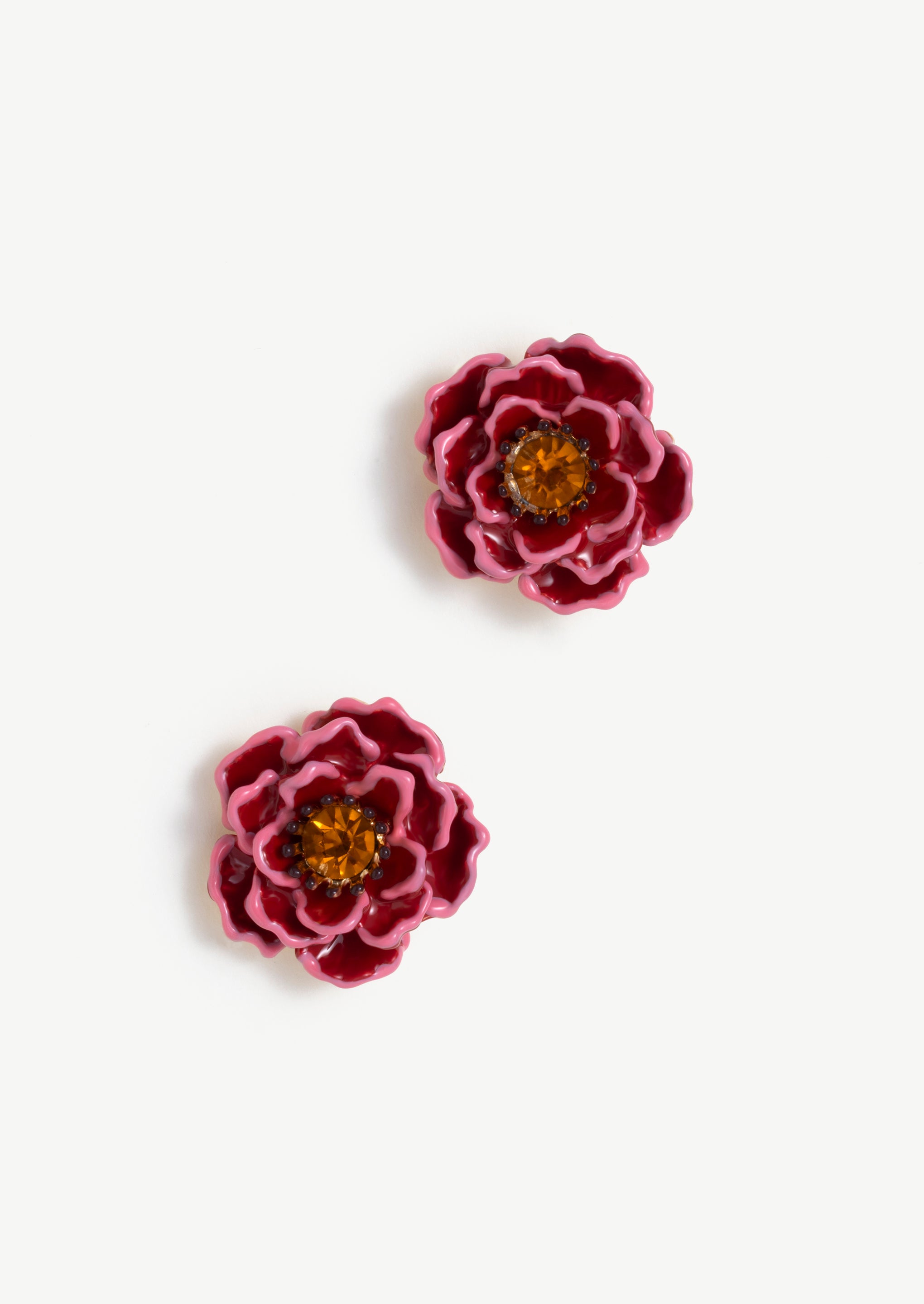 Vibrant Floral Earrings