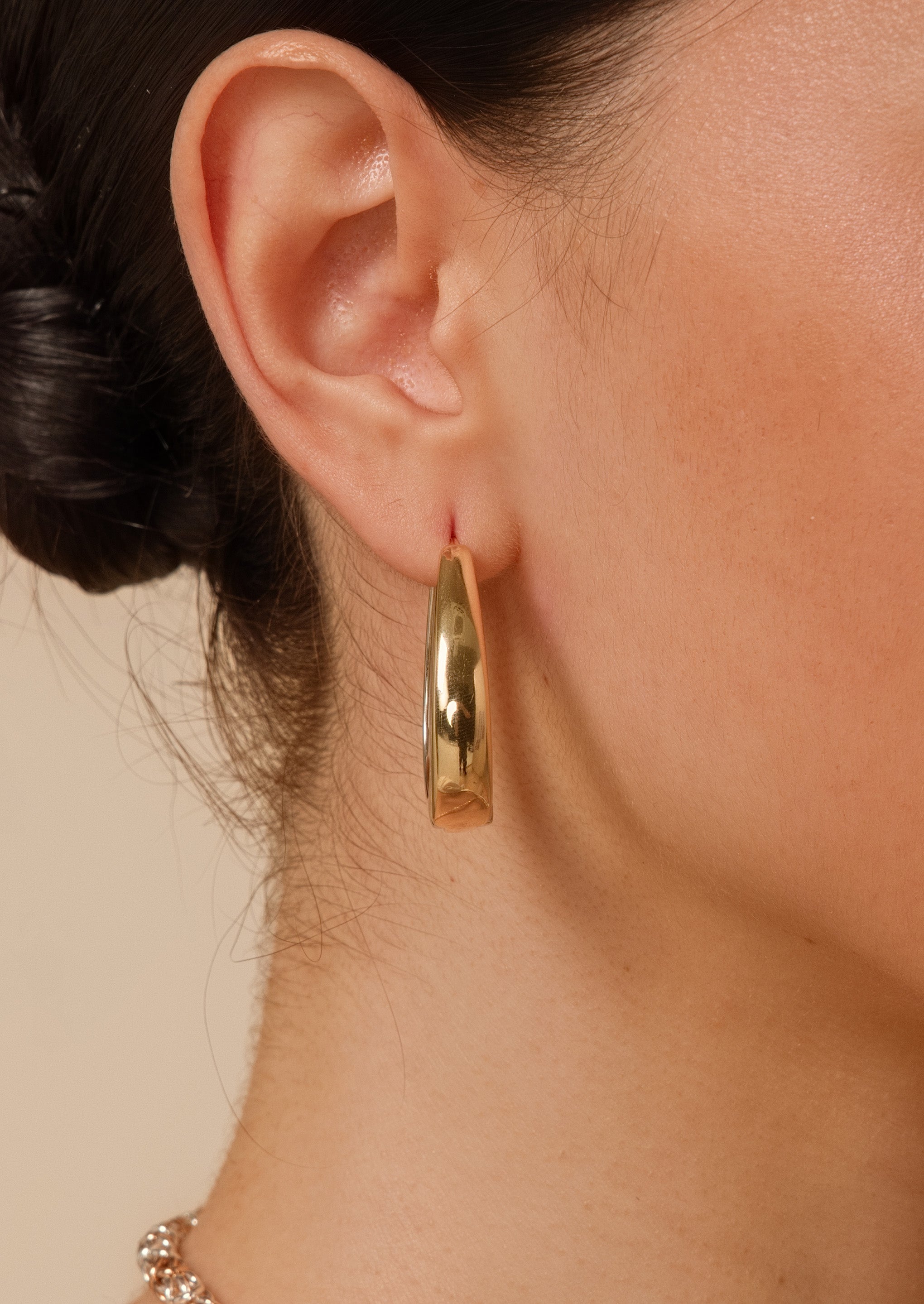 Duet Mixed Hoop Earrings