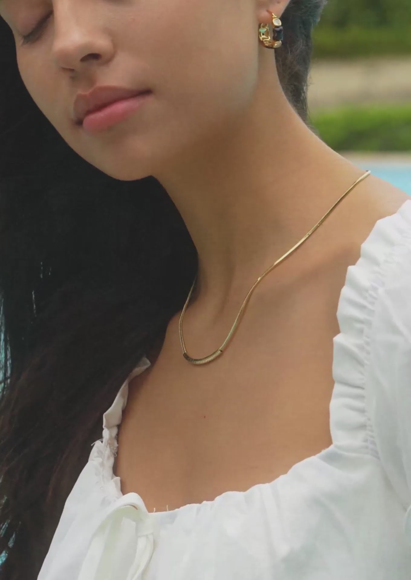 Classic Bar Chain Necklace