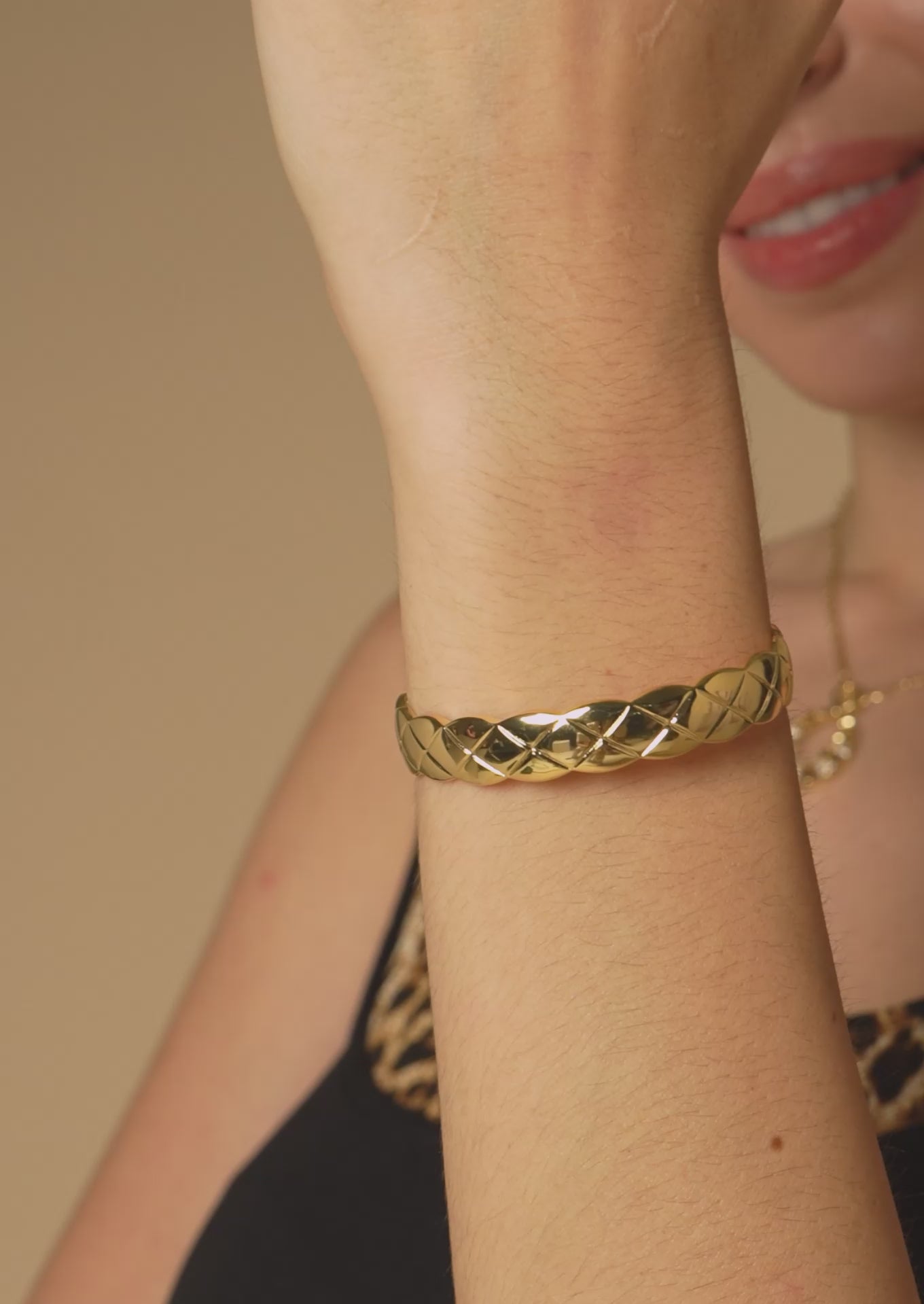 Textured Cuff Bracelet