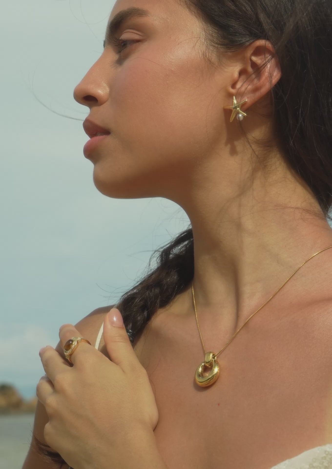 Chunky Ring Necklace